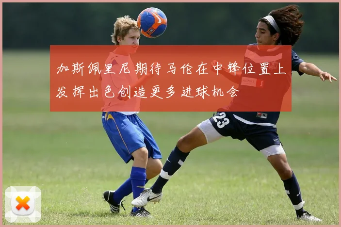 加斯佩里尼期待马伦在中锋位置上发挥出色创造更多进球机会